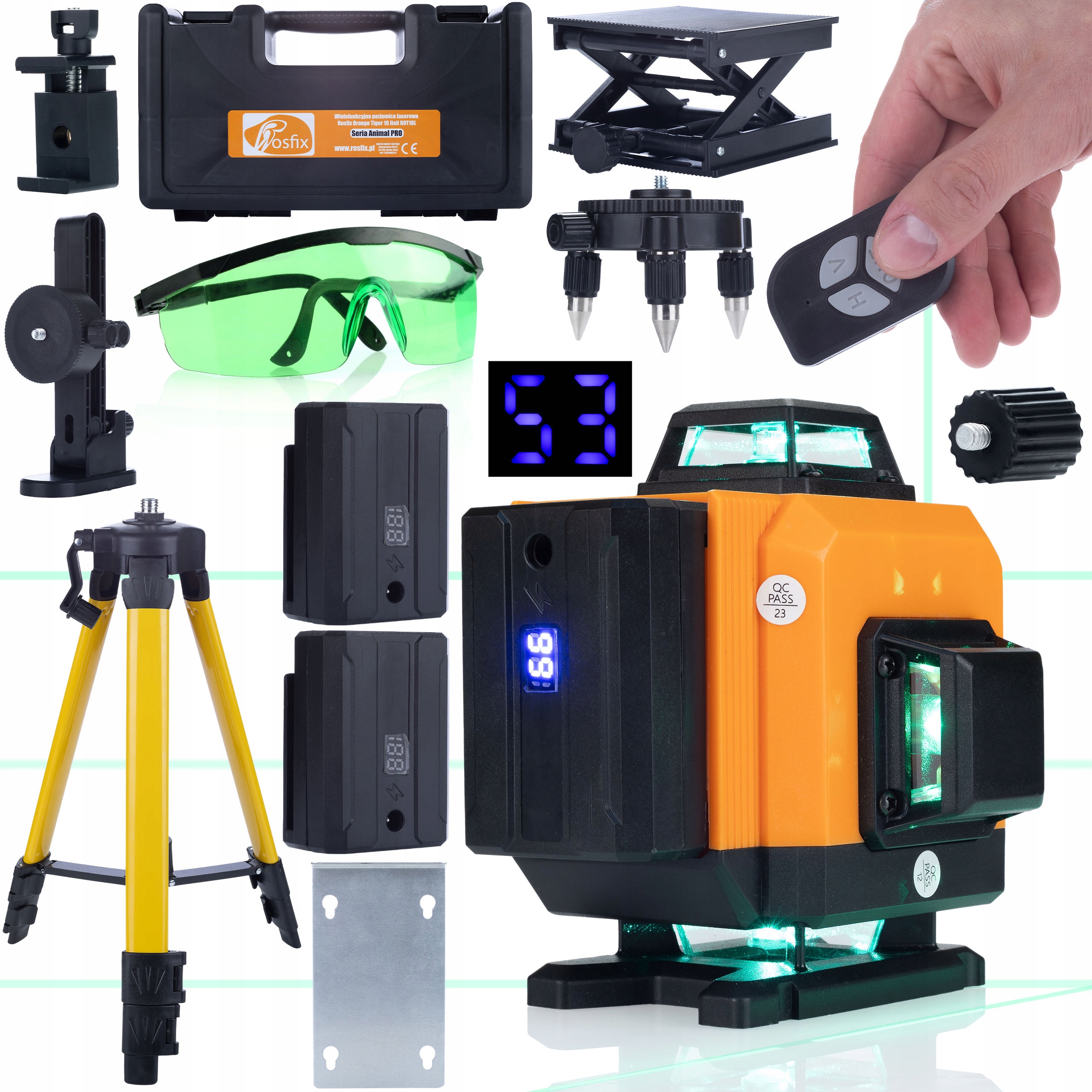 KRÍŽOVÝ LASER LEVEL 360 16L + TRIOD OKULIAROV